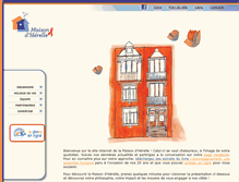 Tablet Screenshot of maisondherelle.org